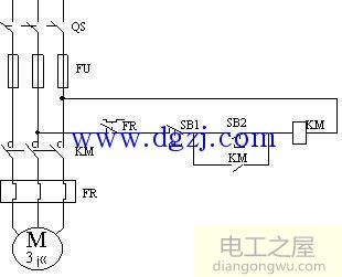 電動機(jī)全壓啟動電路原理圖講解